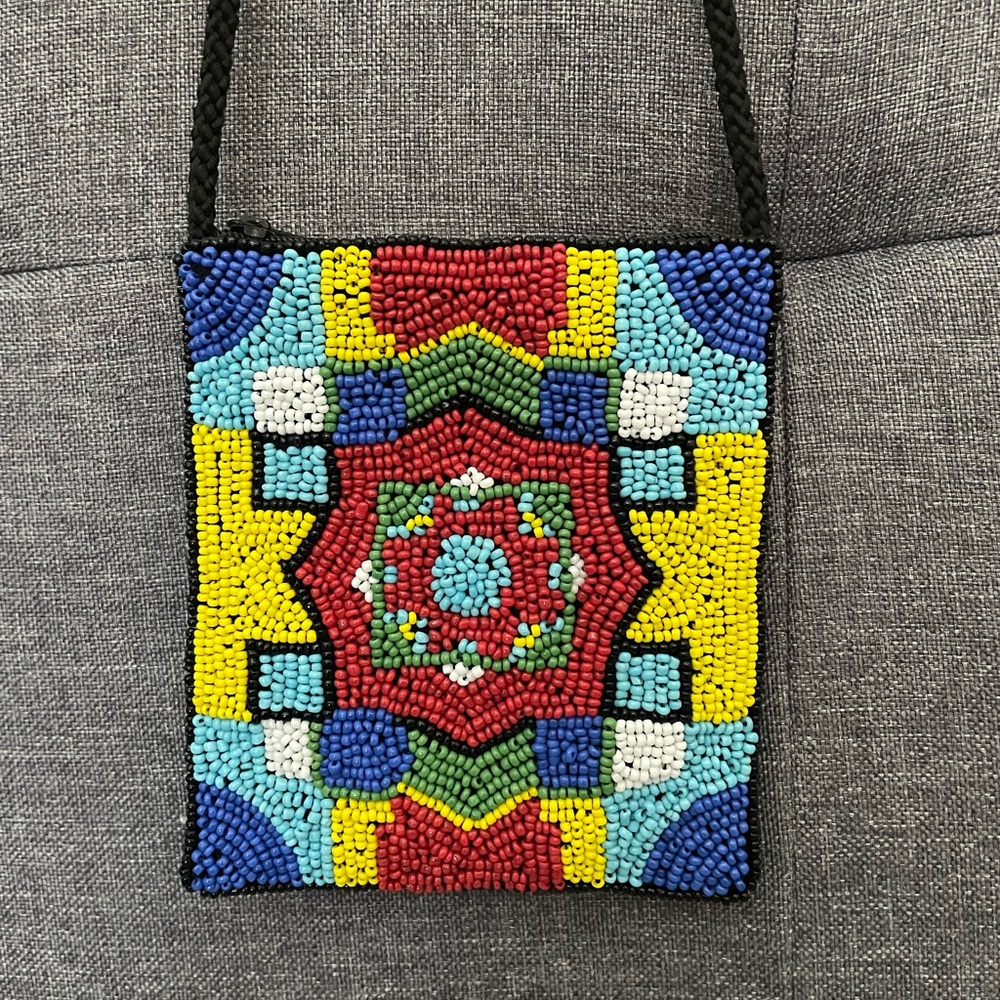 Beaded little bag